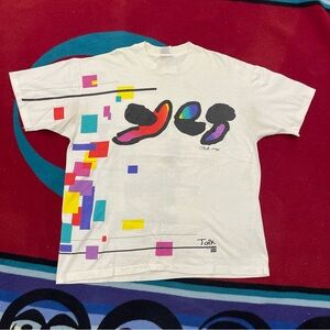 Vintage 1994 Yes Band Peter Max Art AOP Shirt Size XL
